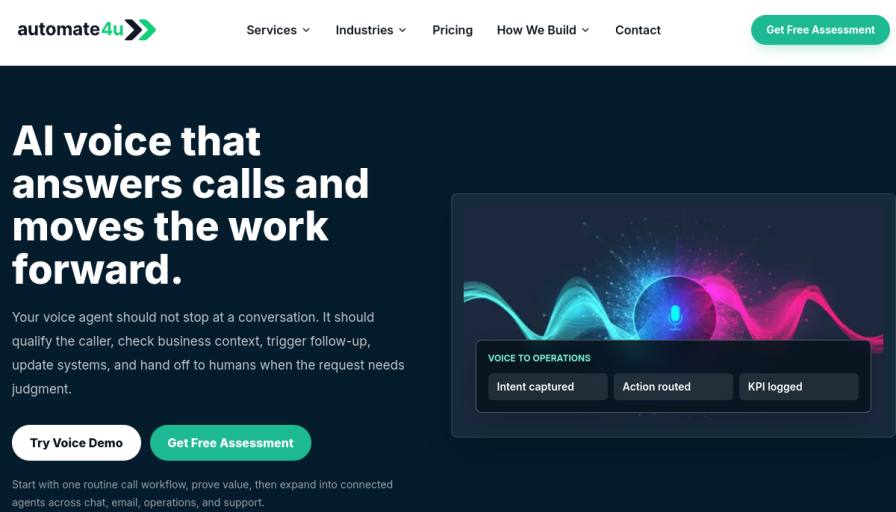 Agentic AI: Automate4U AI Front Desk