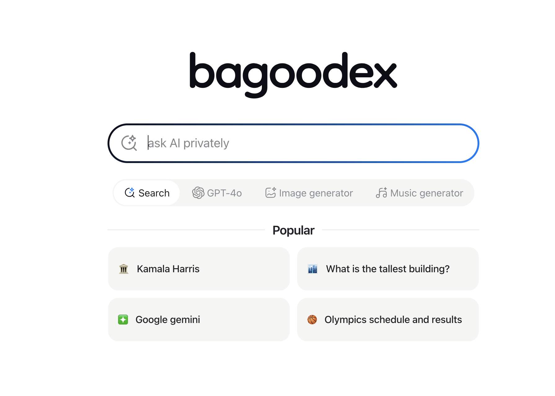 Bagoodex