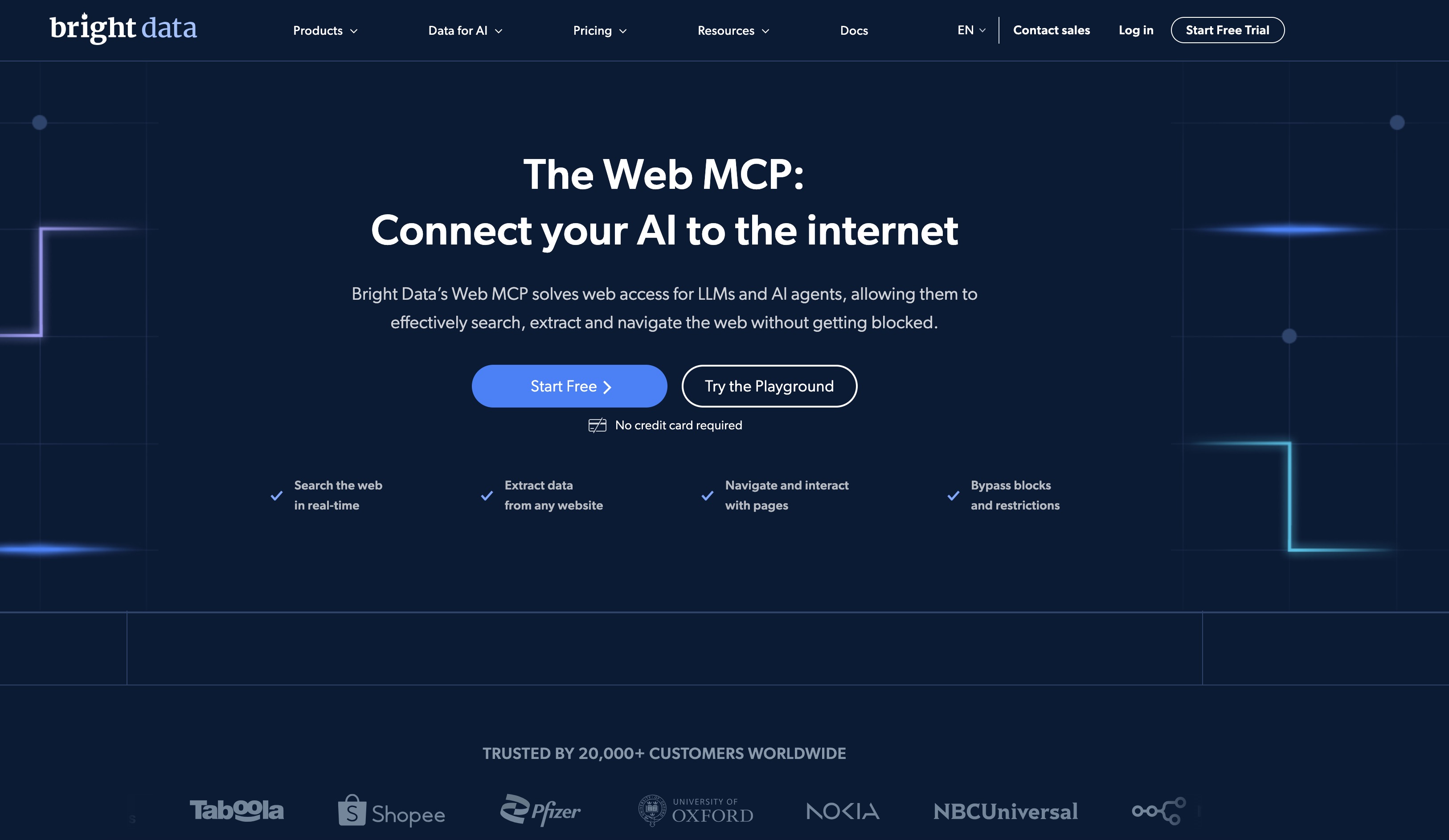 AI Agent Bright Data Web MCP