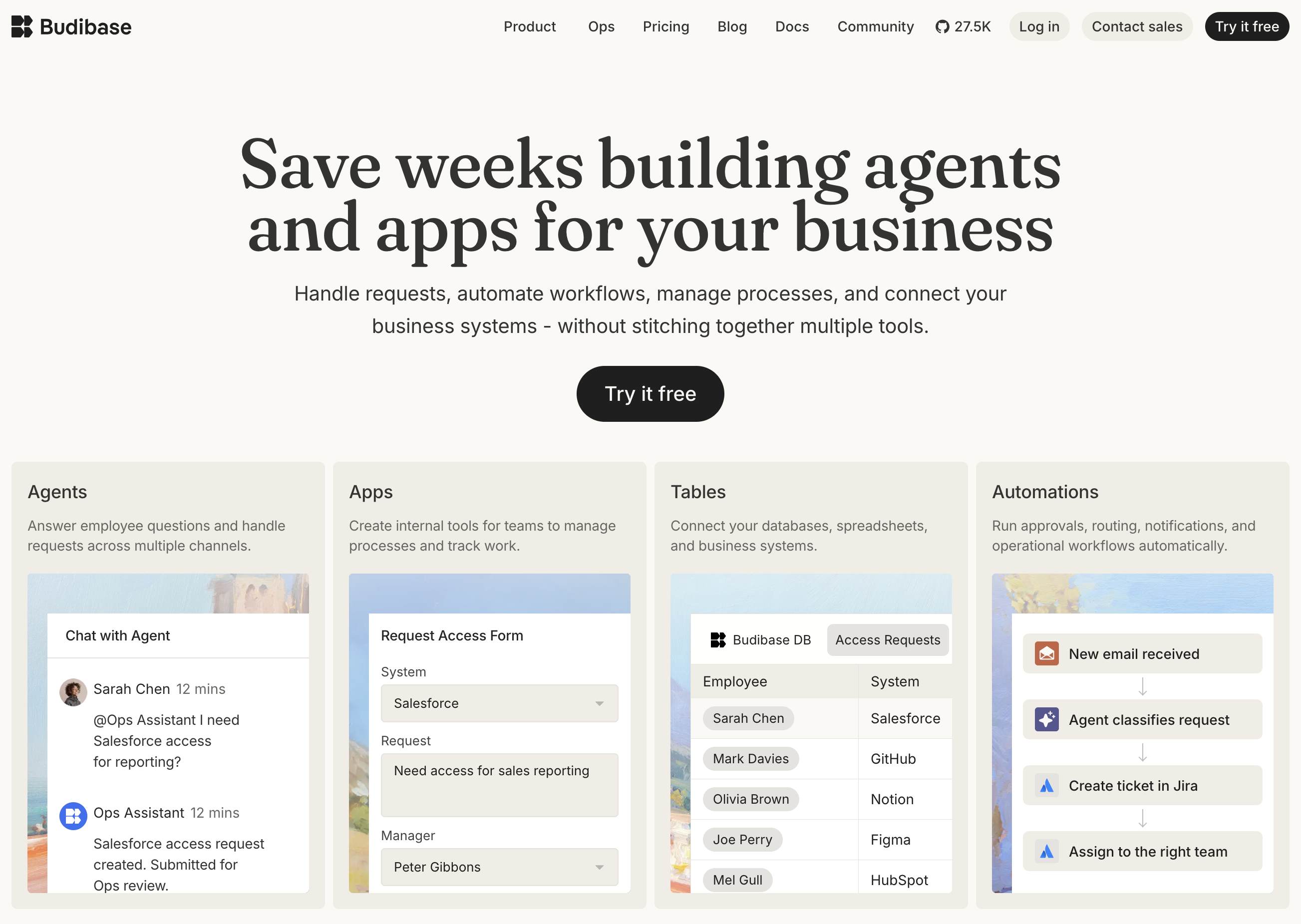 Agentic AI: Budibase
