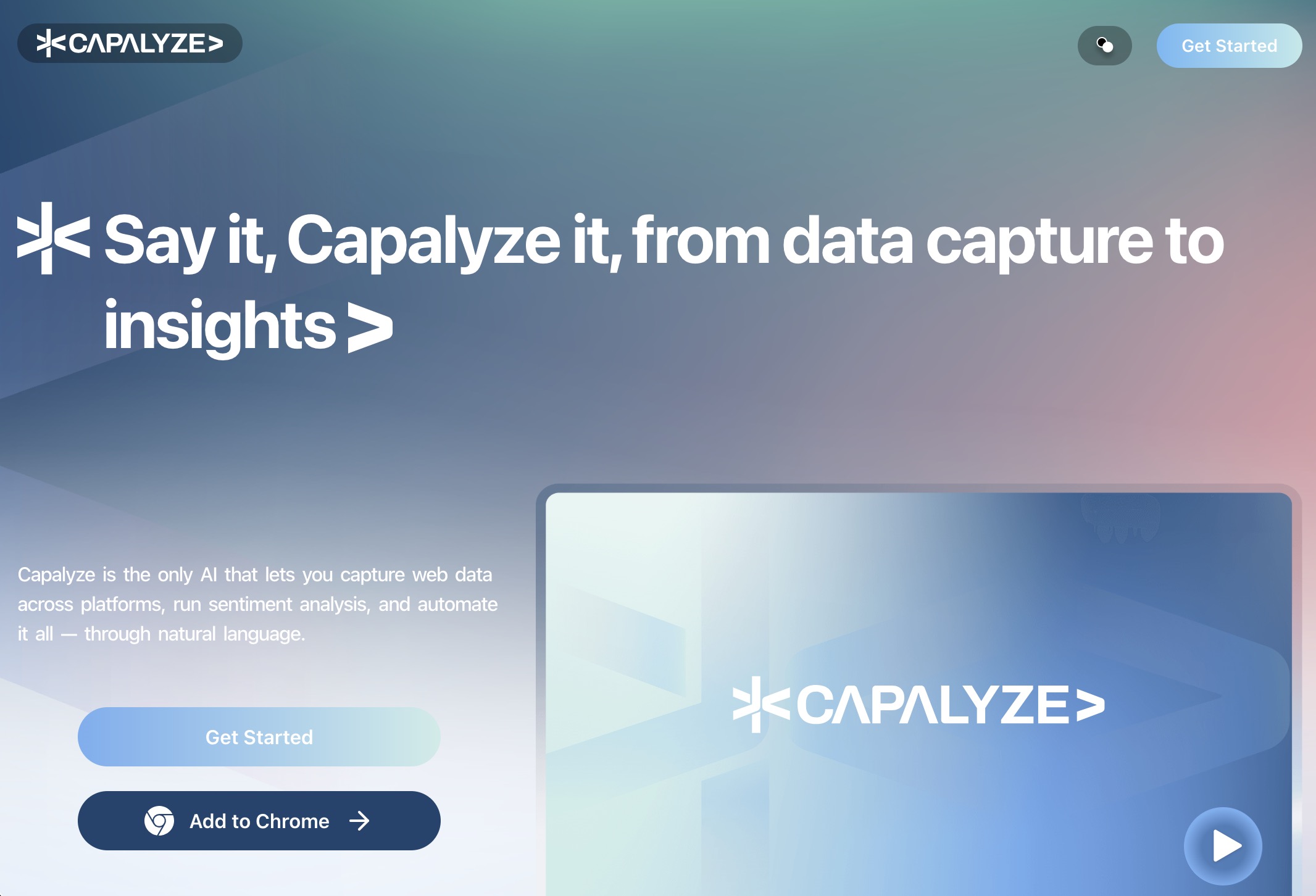 Capalyze AI Agent
