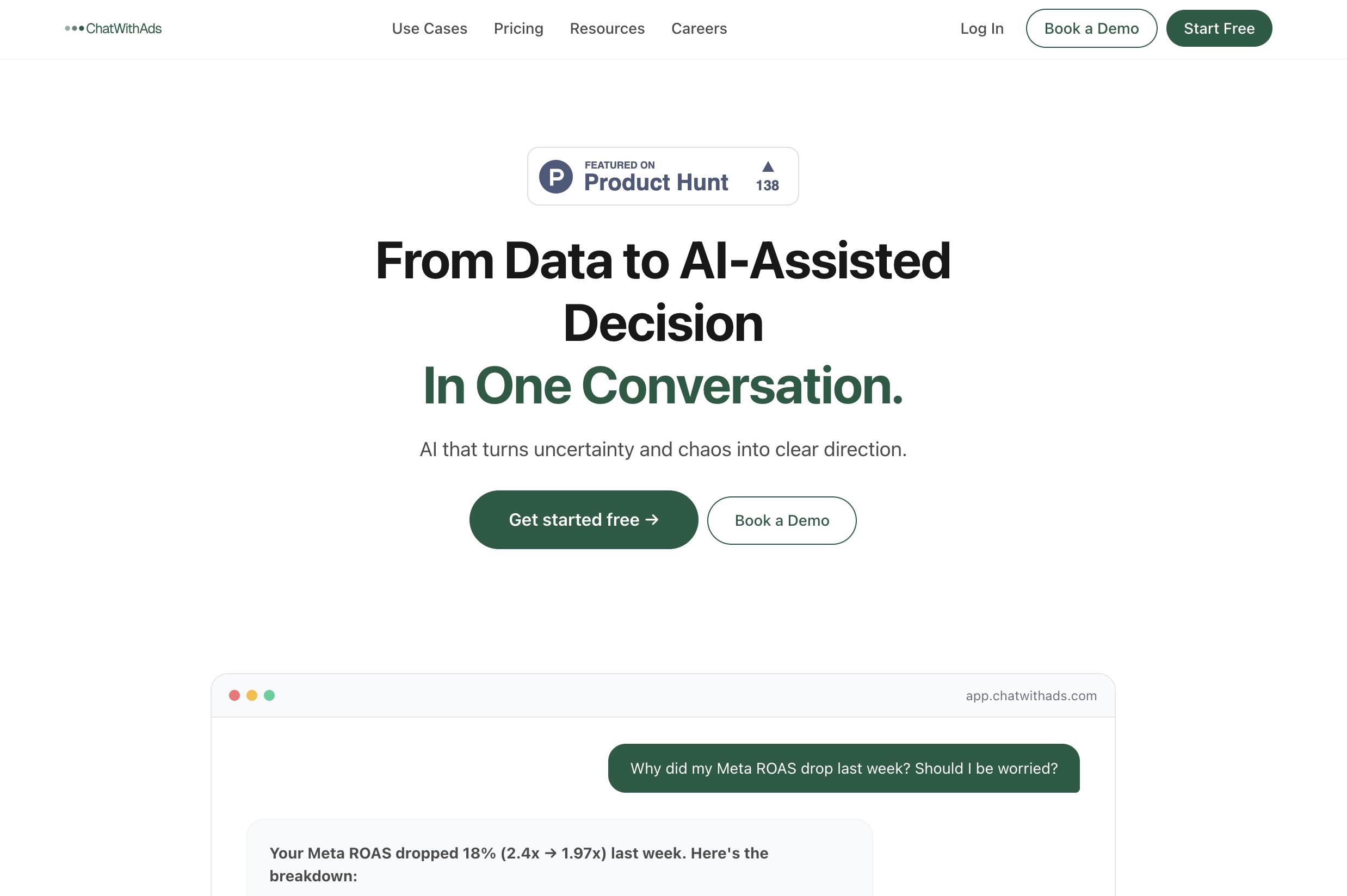 AI Agent ChatWithAds