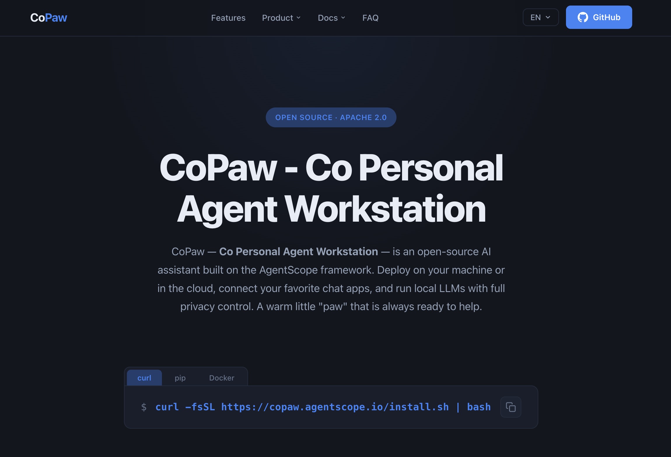 CoPaw AI Agent