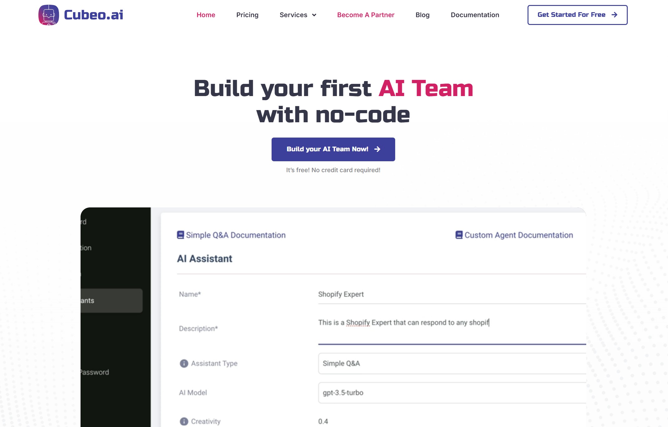 Cubeo AI AI Agent