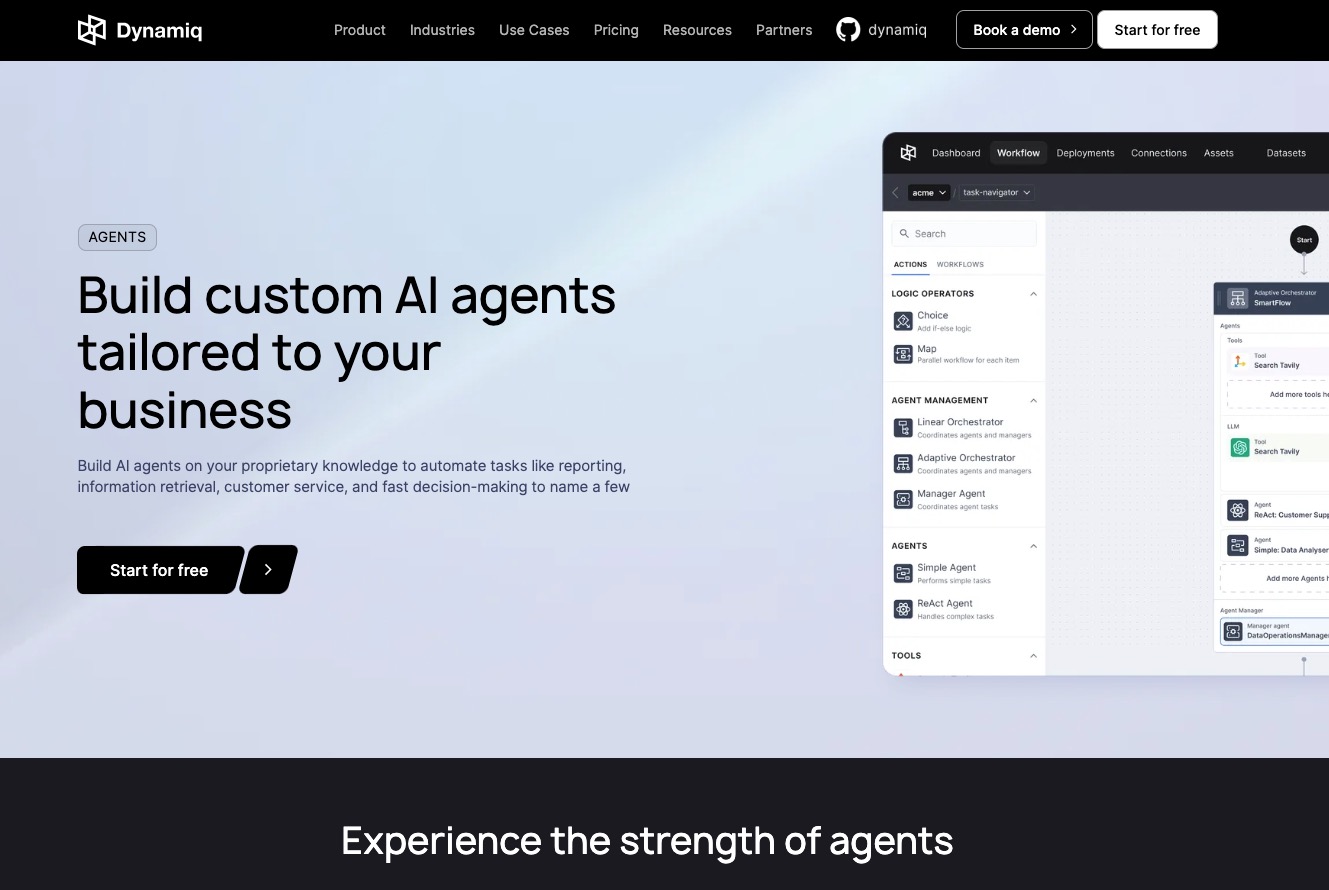 Agentic AI: Dynamiq AI Agents