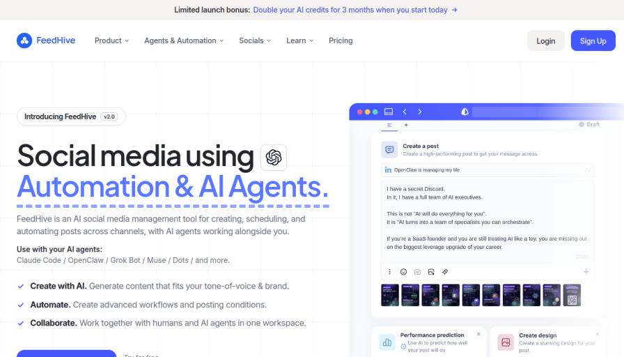AI Agent FeedHive