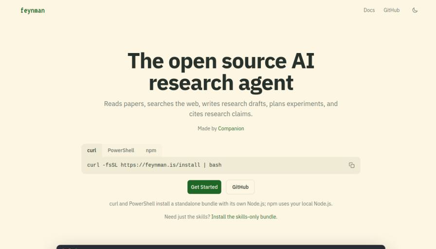 Feynman AI Agent