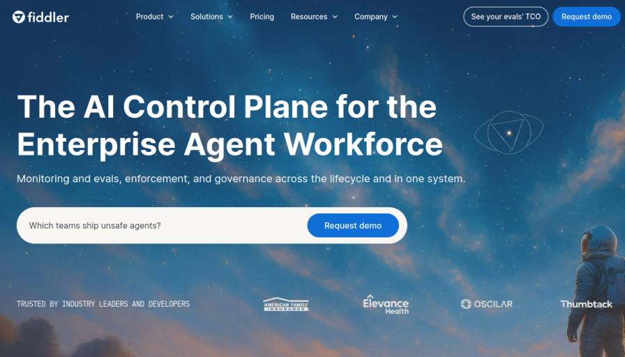 Fiddler AI (LLM & Agent Governance) AI Agent