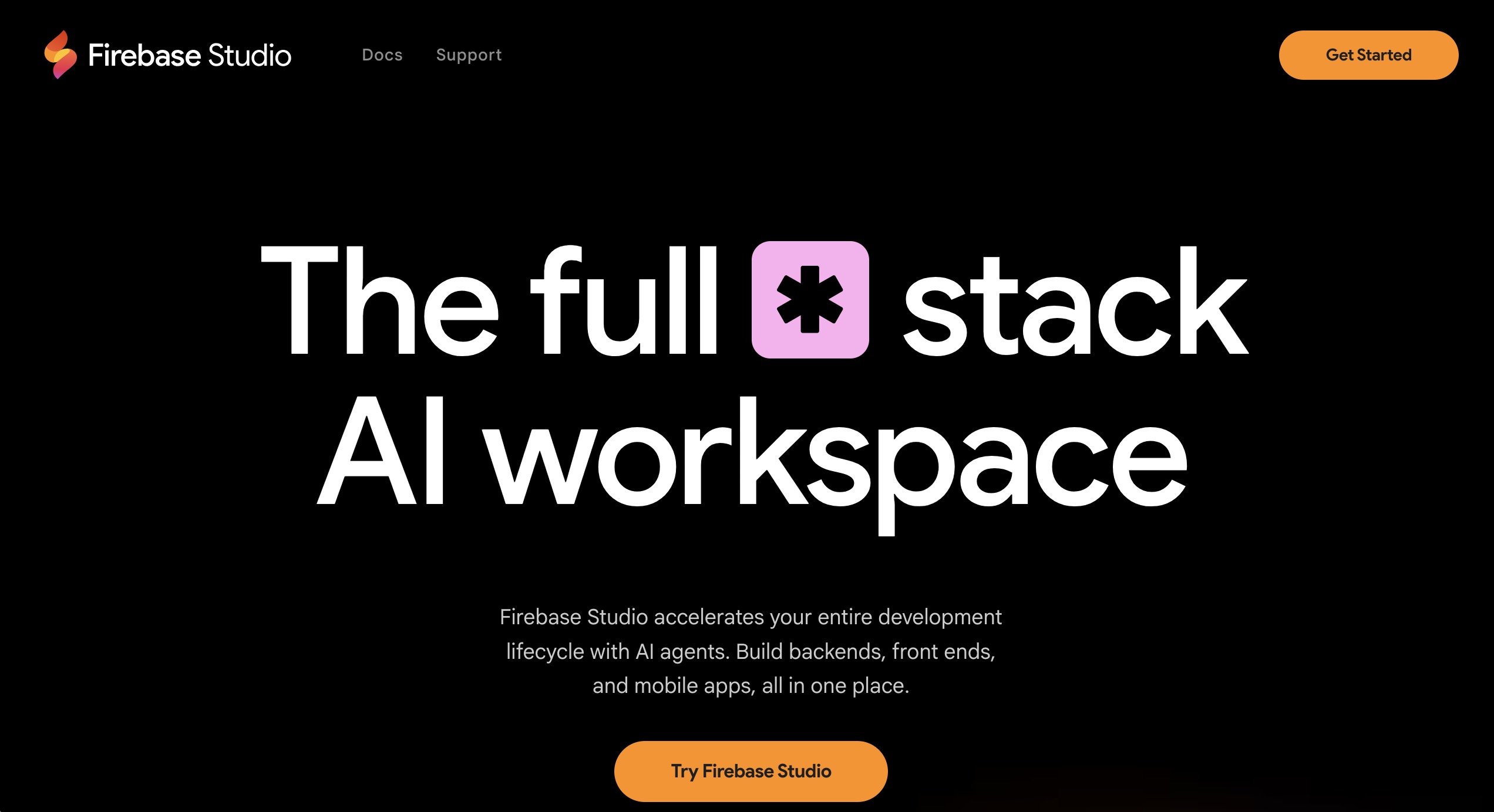 Agentic AI: Firebase Studio