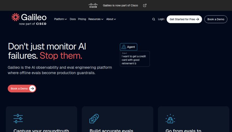 Galileo AI (Agent Reliability Platform) AI Agent