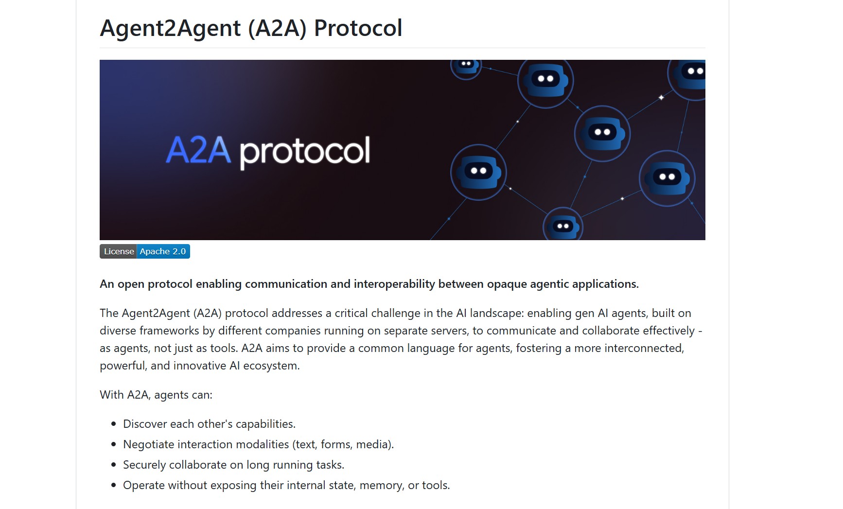 Google A2A AI Agent