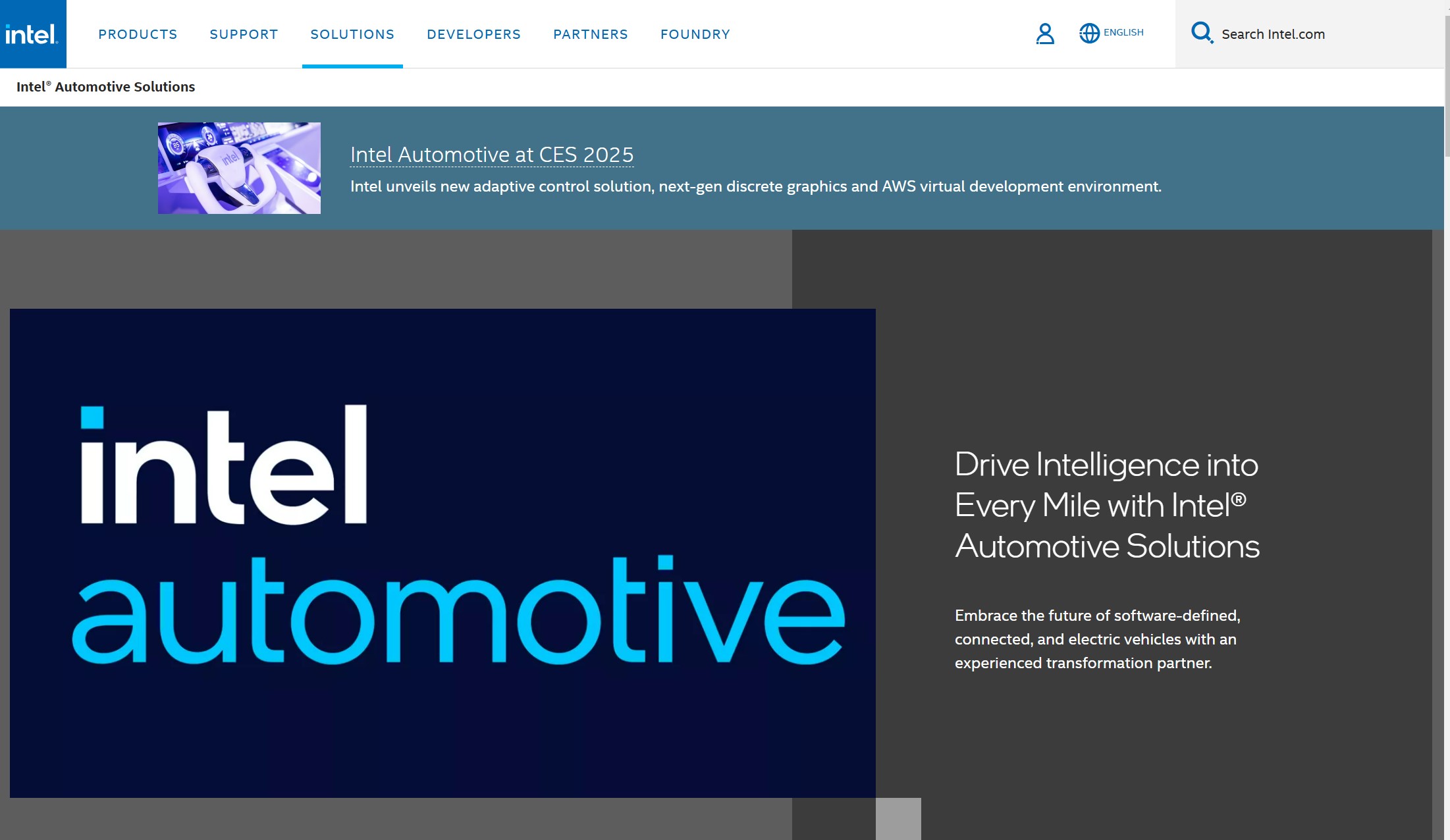 Agentic AI: Intel Automotive Solutions