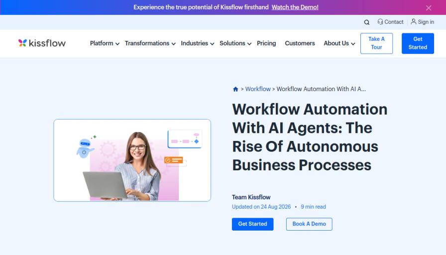Kissflow Agentic Workflow Automation AI Agent