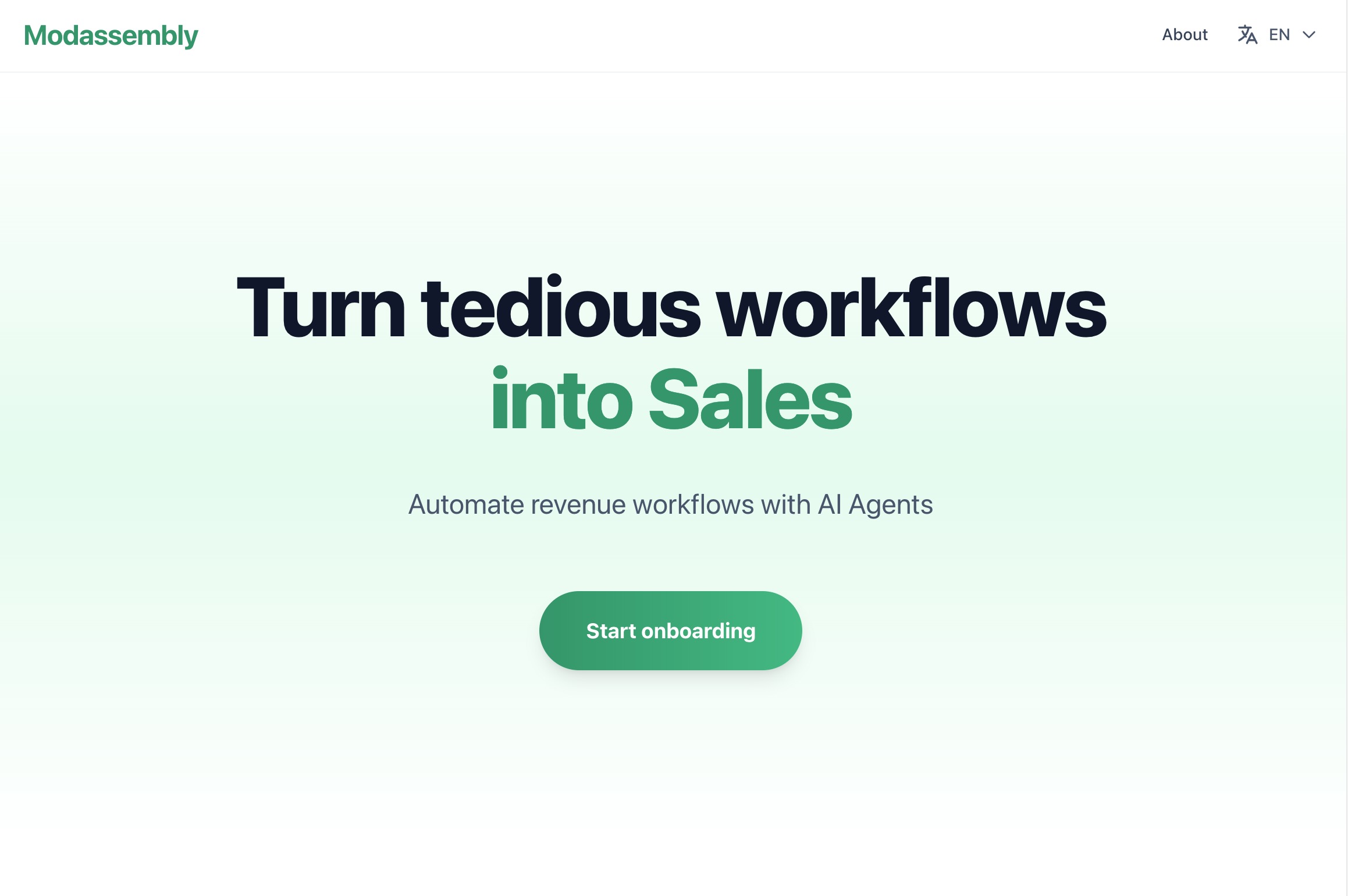 AI Agent Modassembly