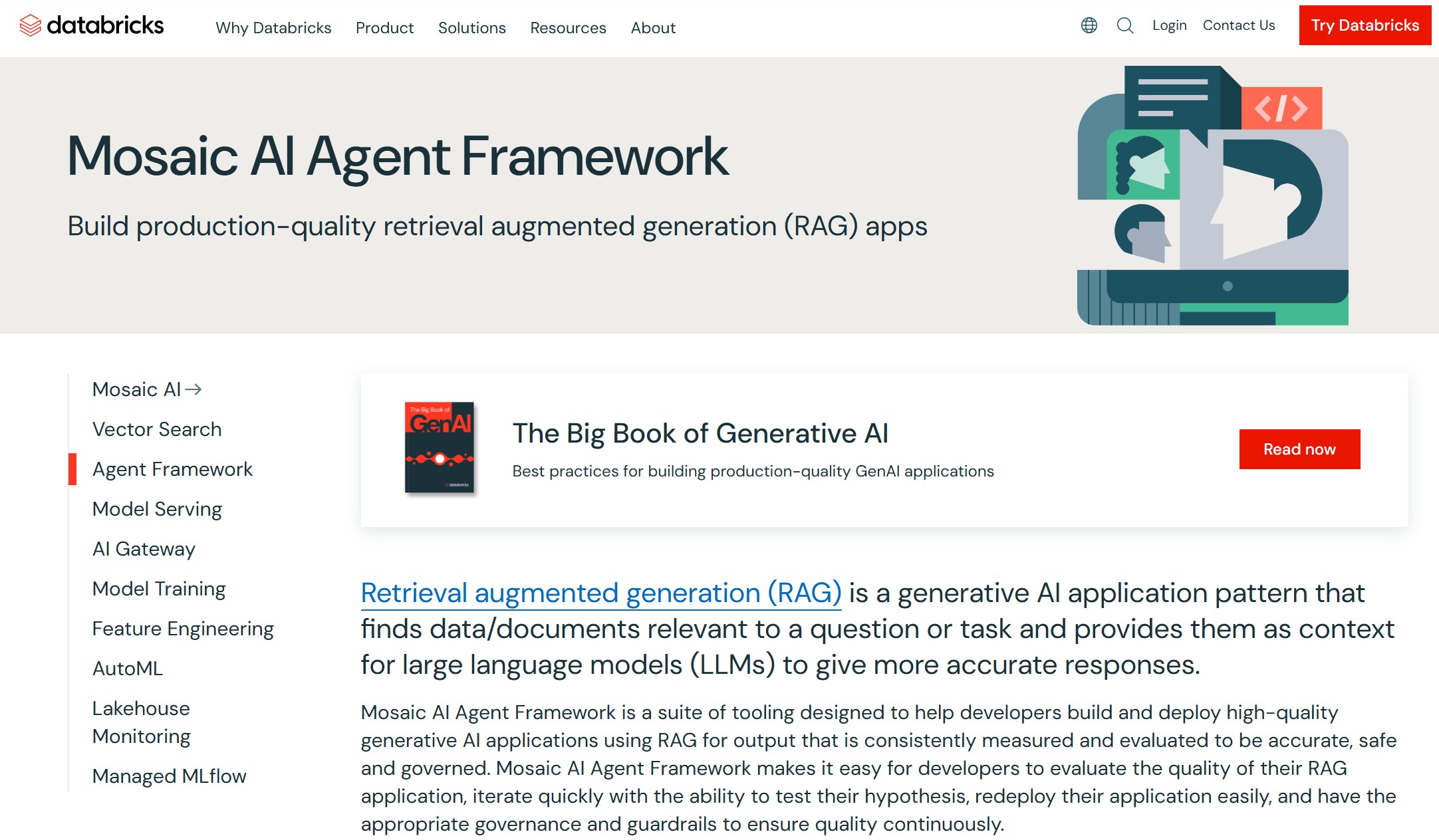 Agentic AI: Mosaic AI Agent Framework