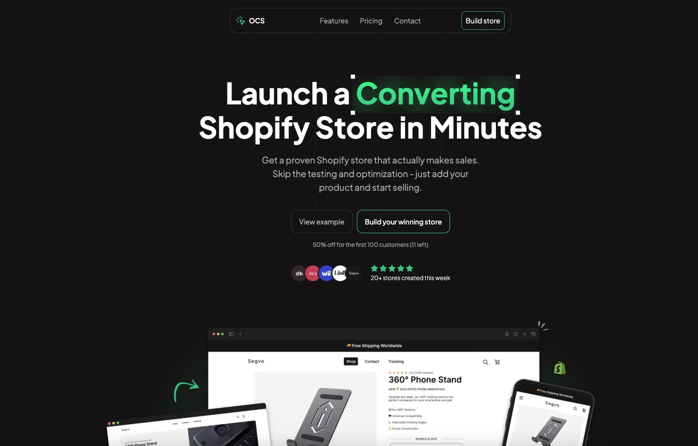 Agentic AI: One Click Store
