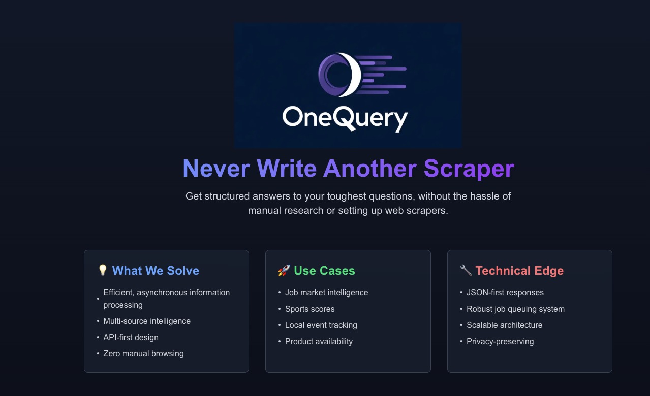 OneQuery AI Agent