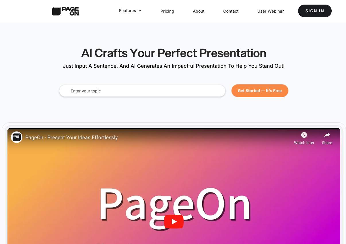 PageOn AI