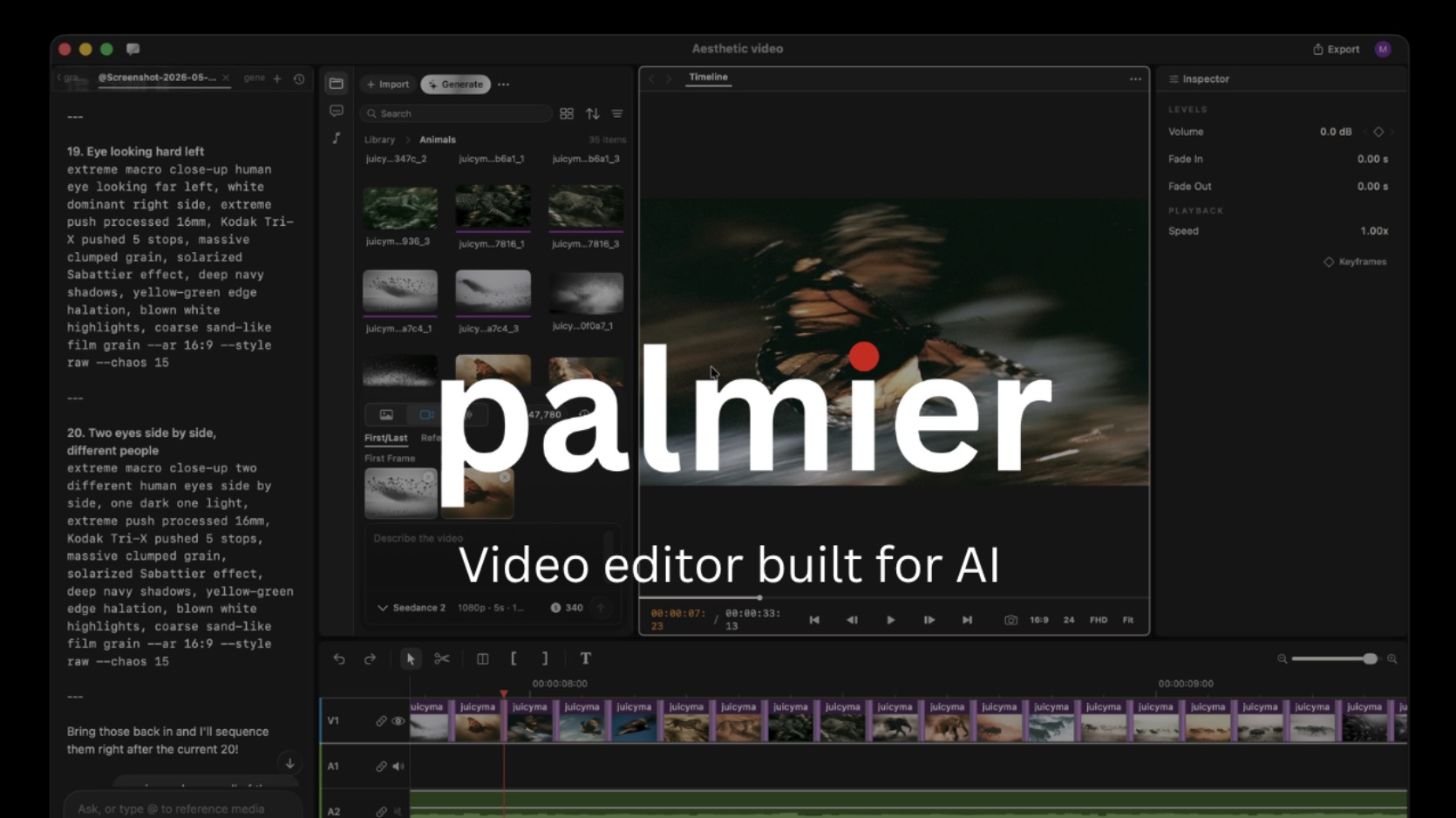 Agentic AI: Palmier Pro