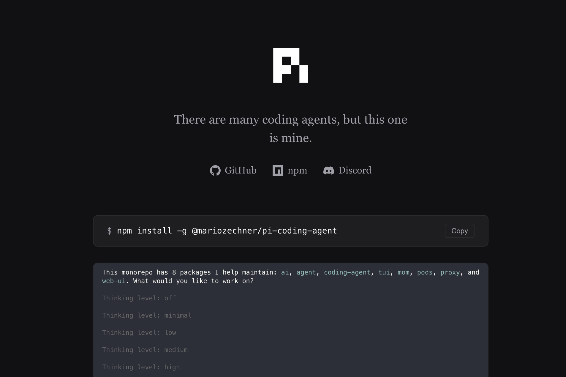 AI Agent Pi Coding Agent