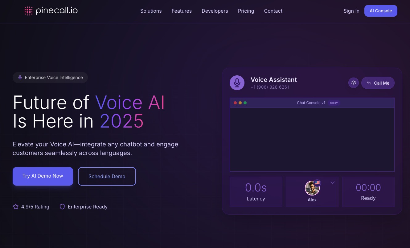 Pinecall AI Agent