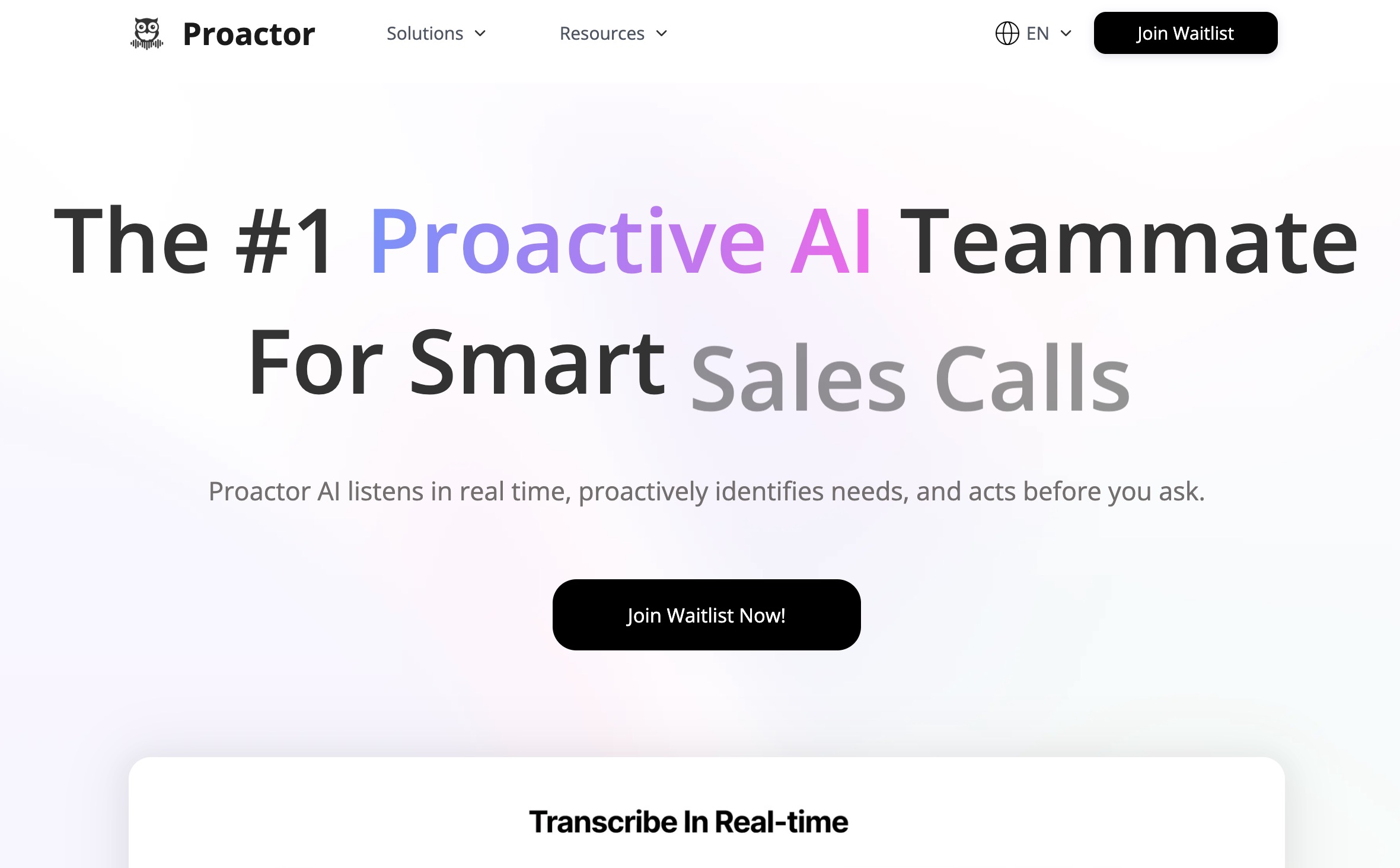 AI Agent Proactor AI