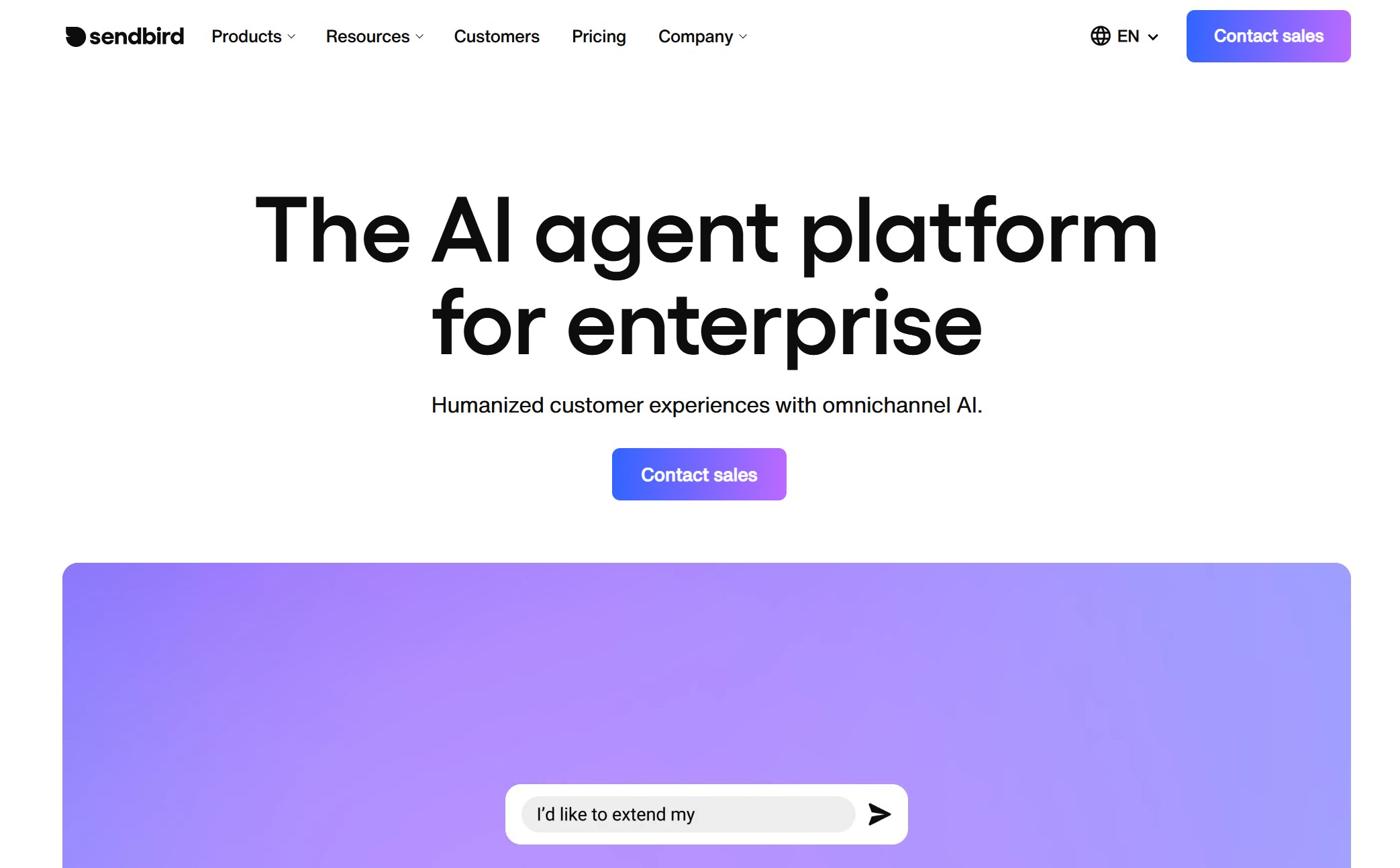 Sendbird AI Agent AI Agent