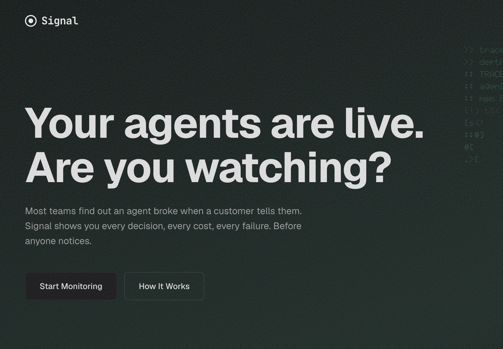 Signal AI Agent