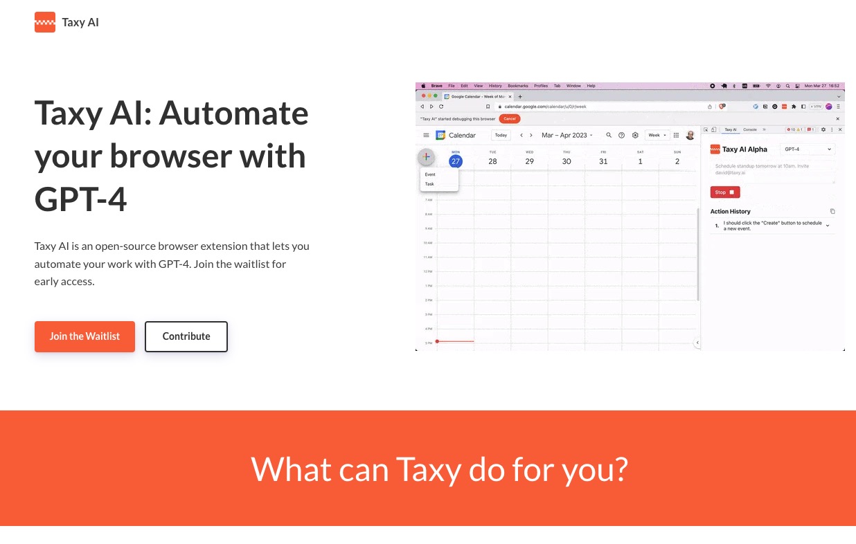 Agentic AI: Taxy AI