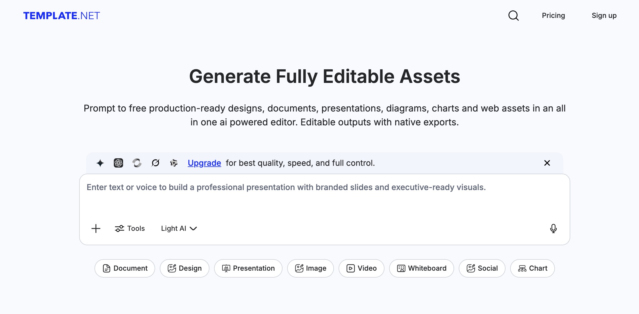 Agentic AI: Template.net