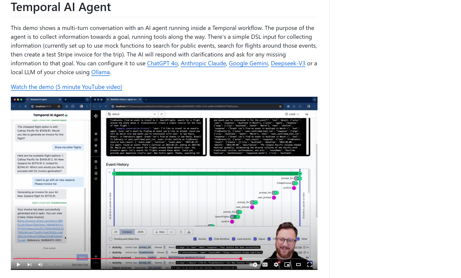 Agentic AI: Temporal AI Agent