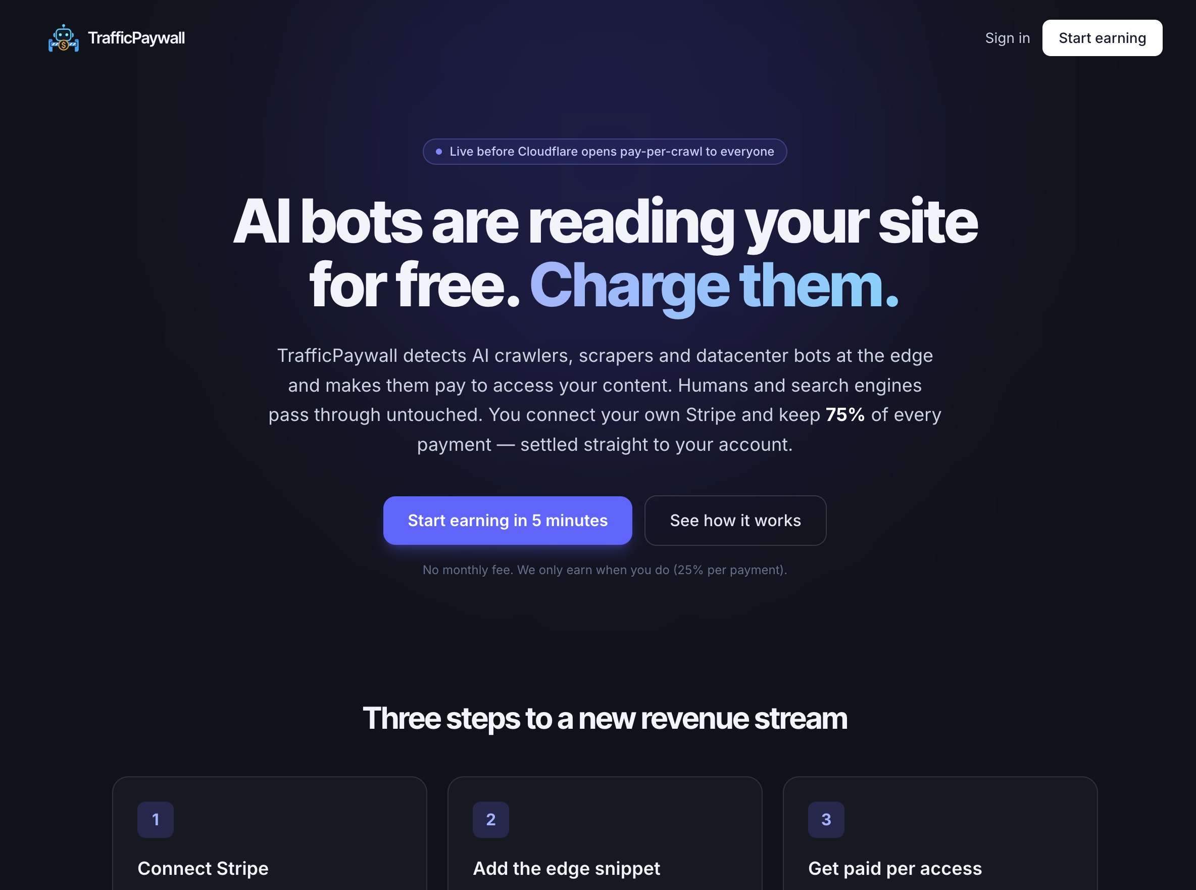 TrafficPaywall AI Agent