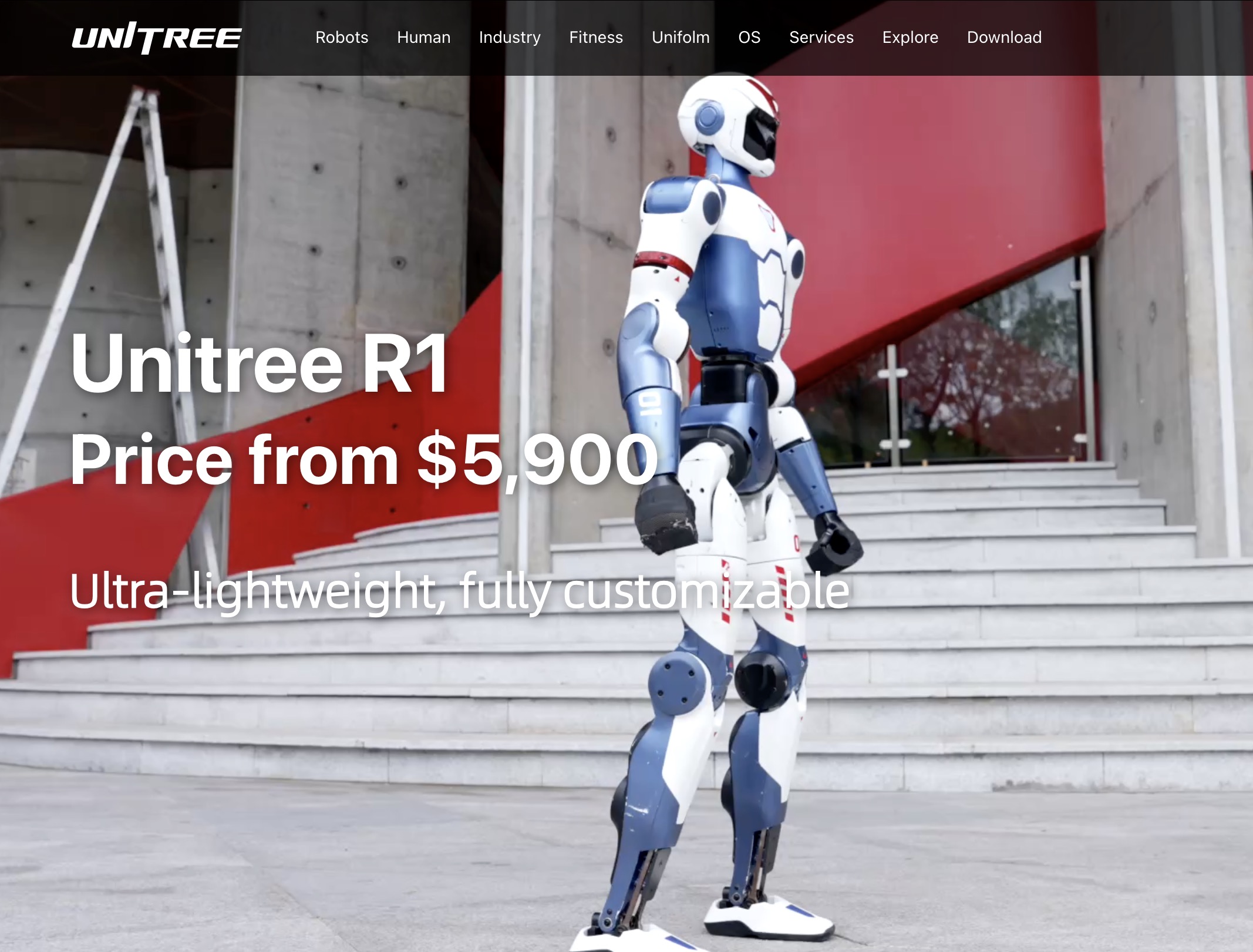 Agentic AI: Unitree R1