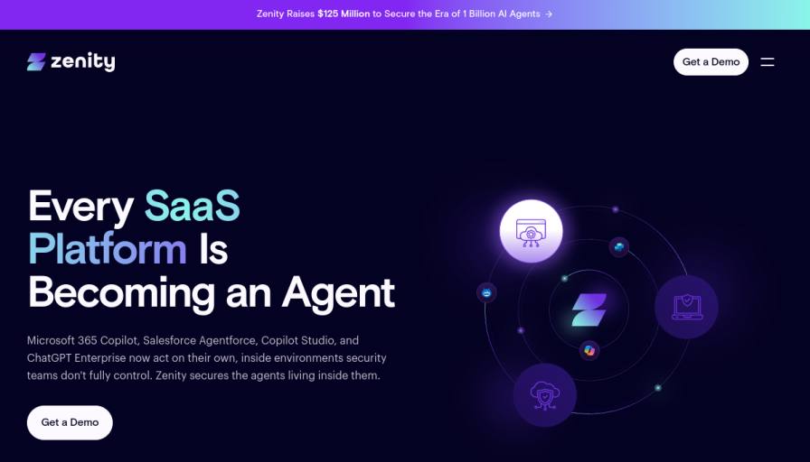 AI Agent Zenity Agentic SaaS Security