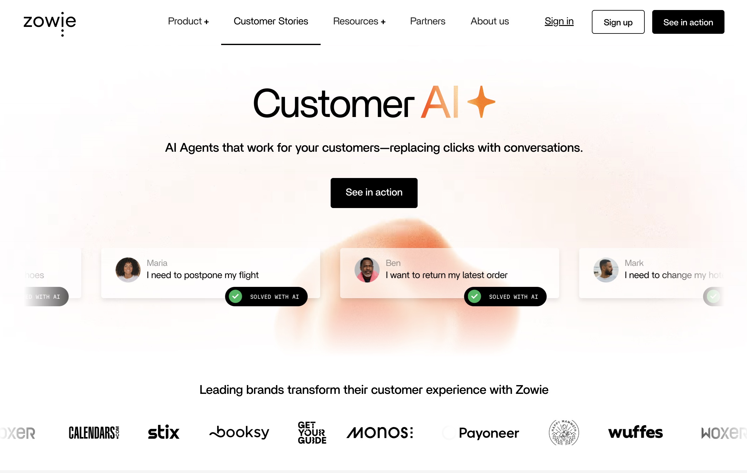 AI Agent Zowie AI