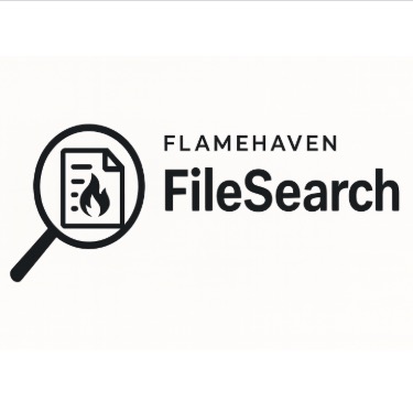 FLAMEHAVEN FileSearch logo