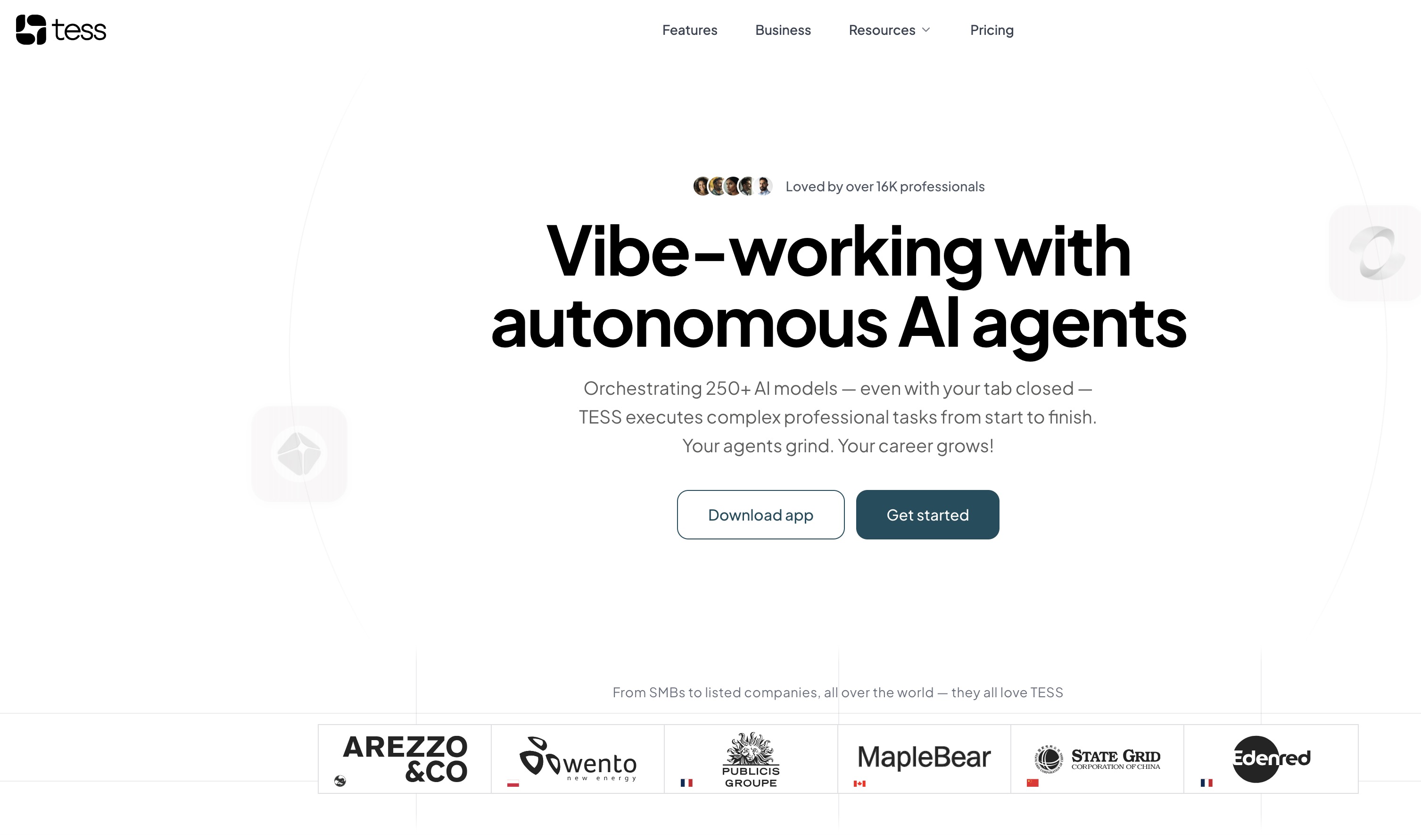 Agentic AI: Tess AI Logo