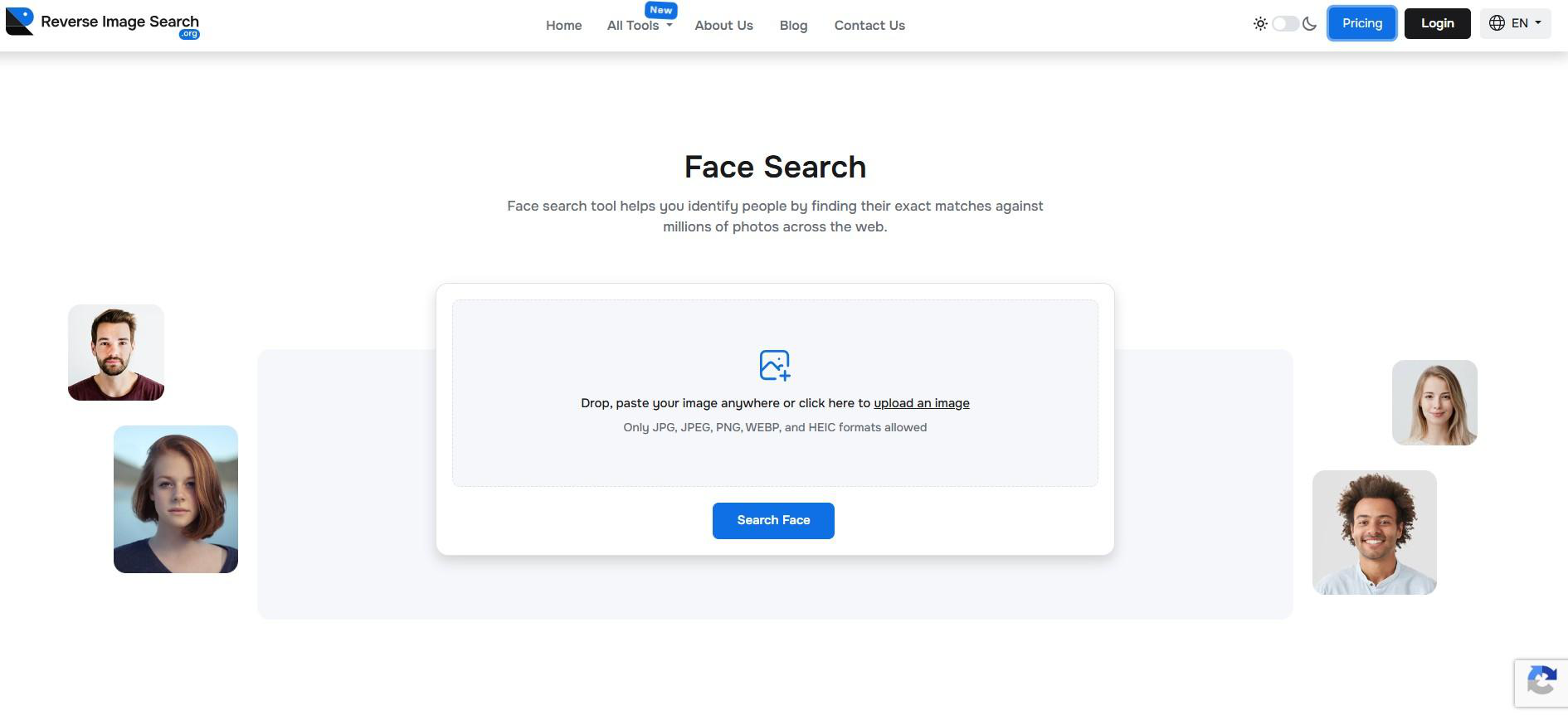ReverseImageSearch.org Face Search