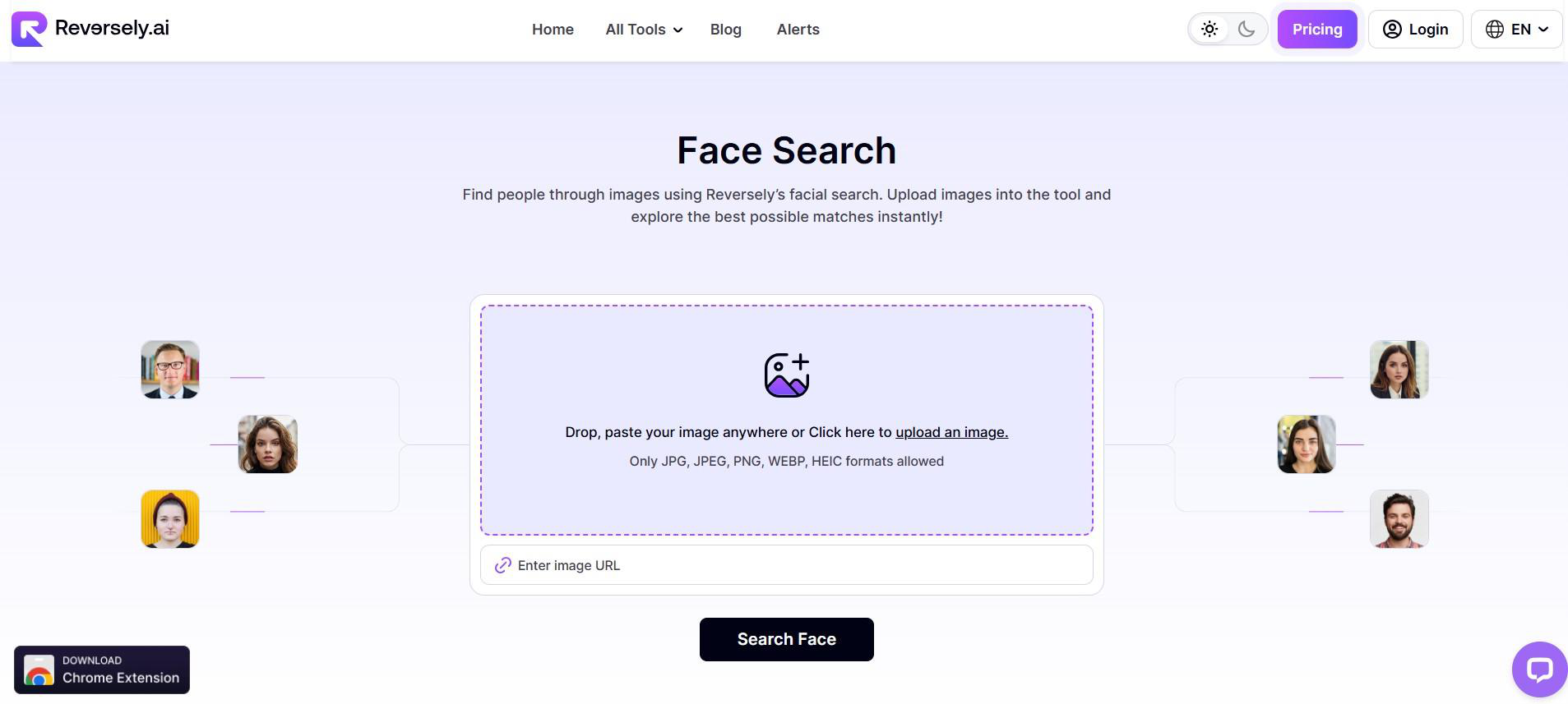 Reversely.ai Face Search