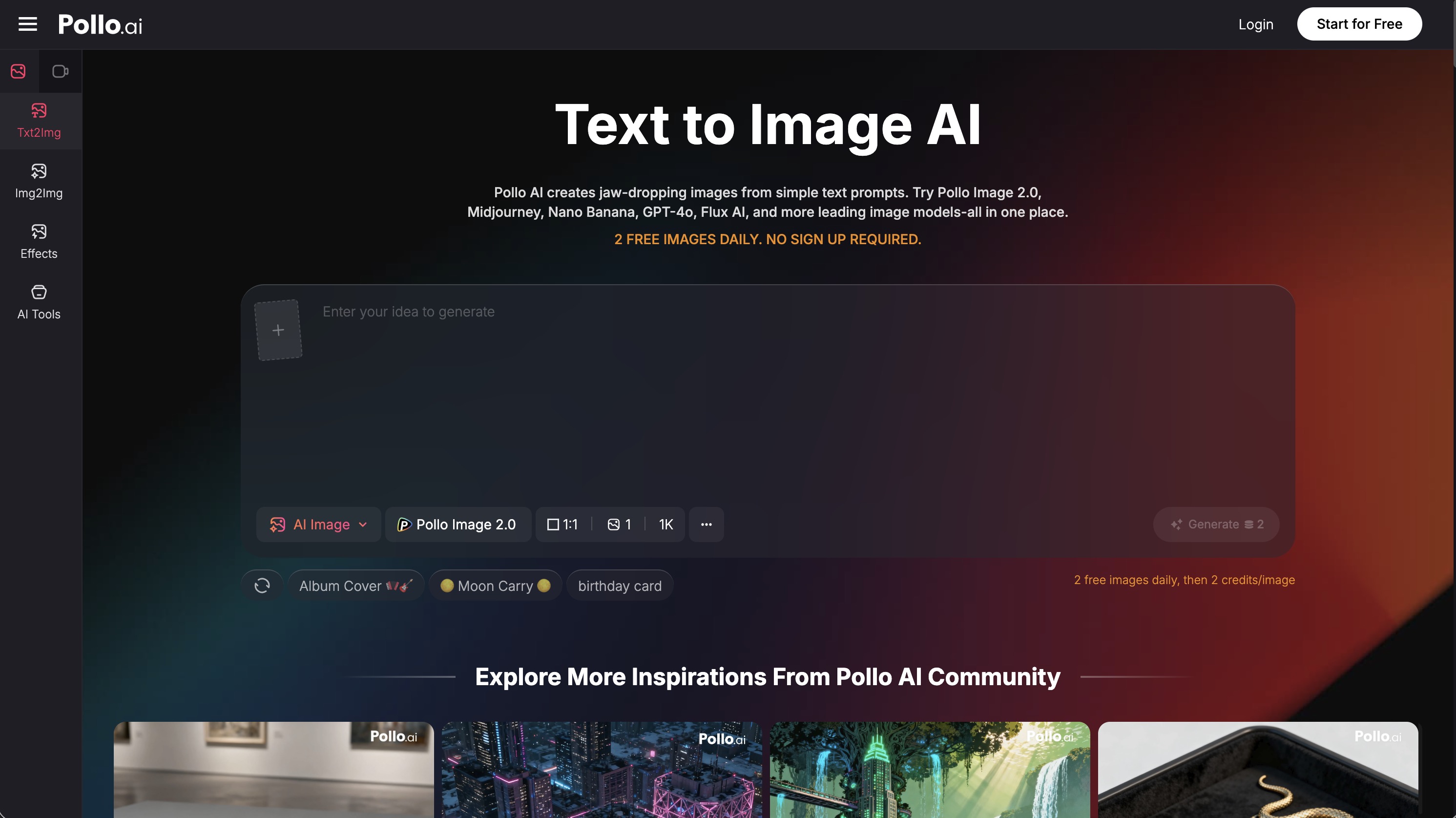 Text to Image AI