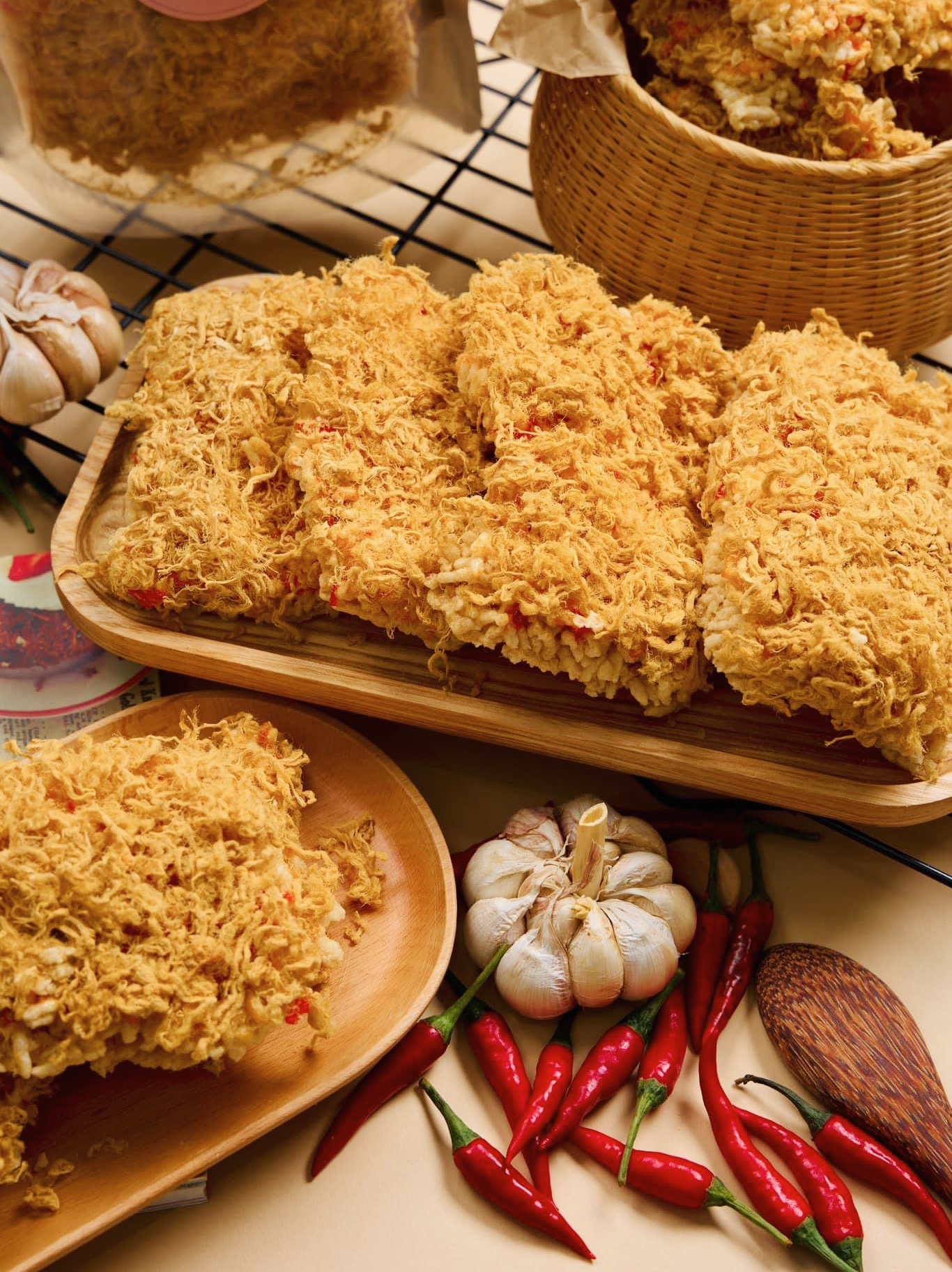 🥢 Cơm cháy siêu chà bông nhà làm