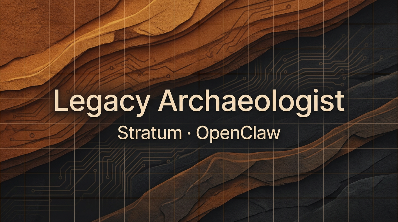 🧱 Legacy Archaeologist: Brownfield Maps & Safe Reads