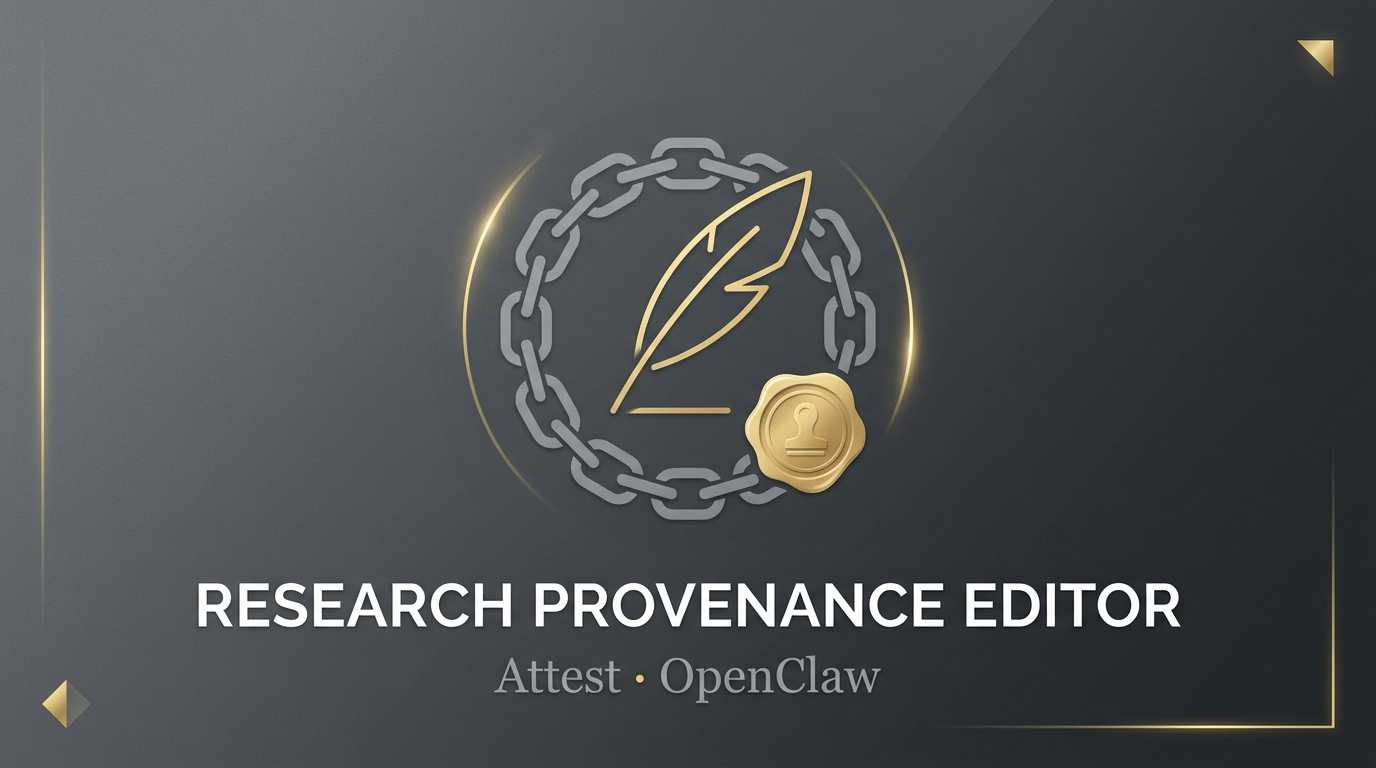 📎 Research Provenance Editor: Quotes, Paraphrase & Export Gates