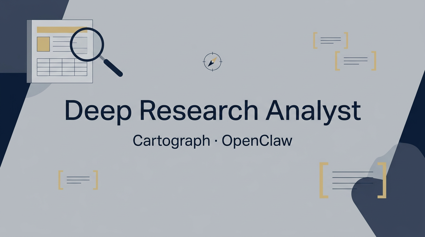 🔬 Deep Research Analyst: Market & Competitive Intel