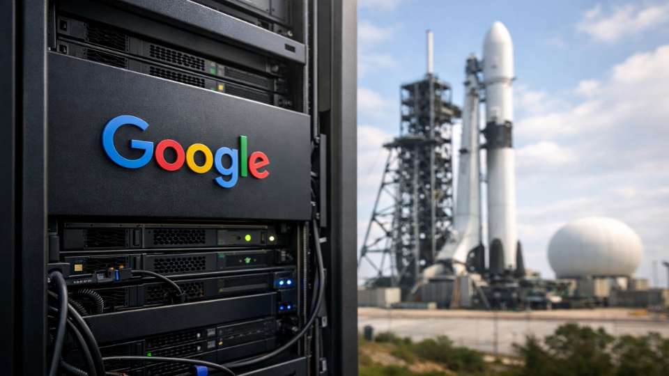 AI-genererad bild inspirerad av källbilden till artikeln: Google hyr compute av SpaceX för 920 miljoner dollar i månaden
