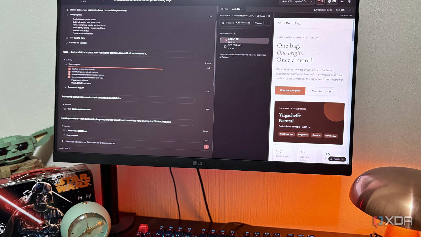 Bild till: Lokal kodmodell på 8 GB GPU gör riktigt UI-arbete – utan Claude Design