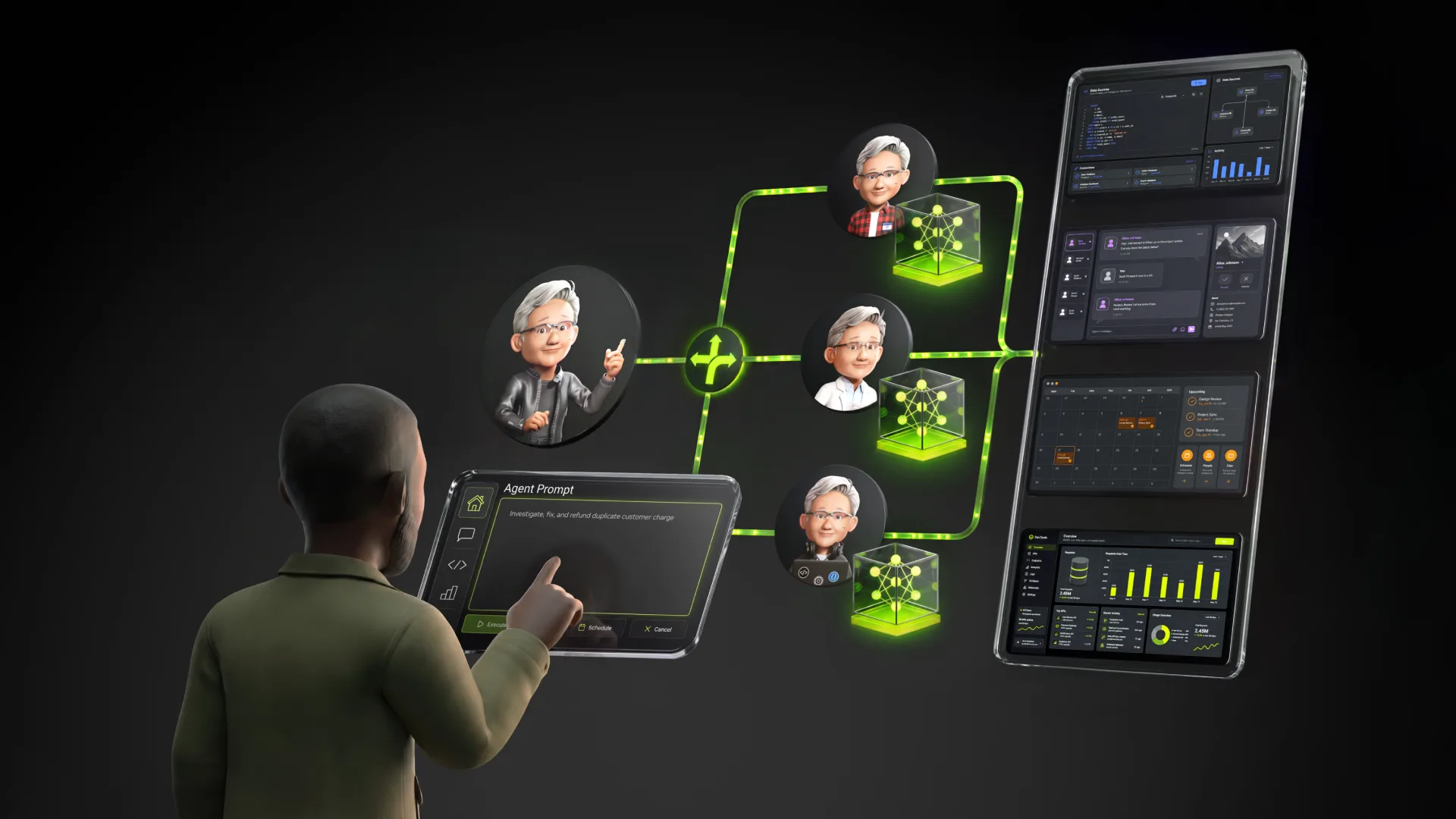 Bild till: NVIDIA lanserar Nemotron 3.5 Lightning för långkörande agenter