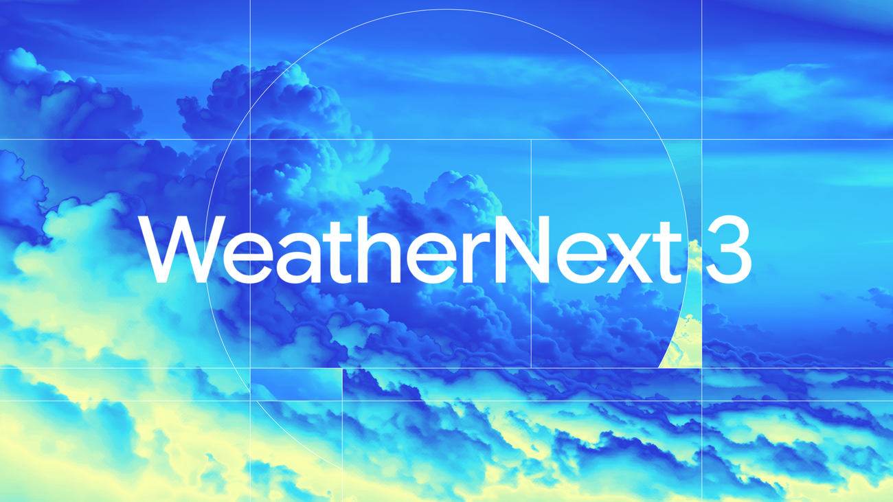 Källbild till artikeln: WeatherNext 3 är Googles nya globala väder-AI – och den mäter sig mot fysikmodellerna