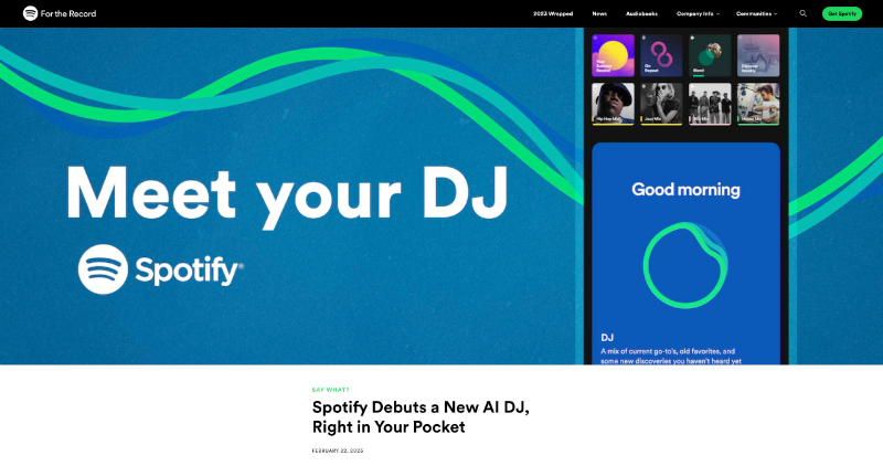 Cover Image for Spotify DJ, Right in Your Pocket