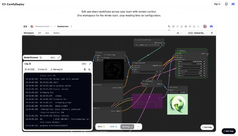 Cover Image for Comfy Deploy | The best way for teams to use ComfyUI